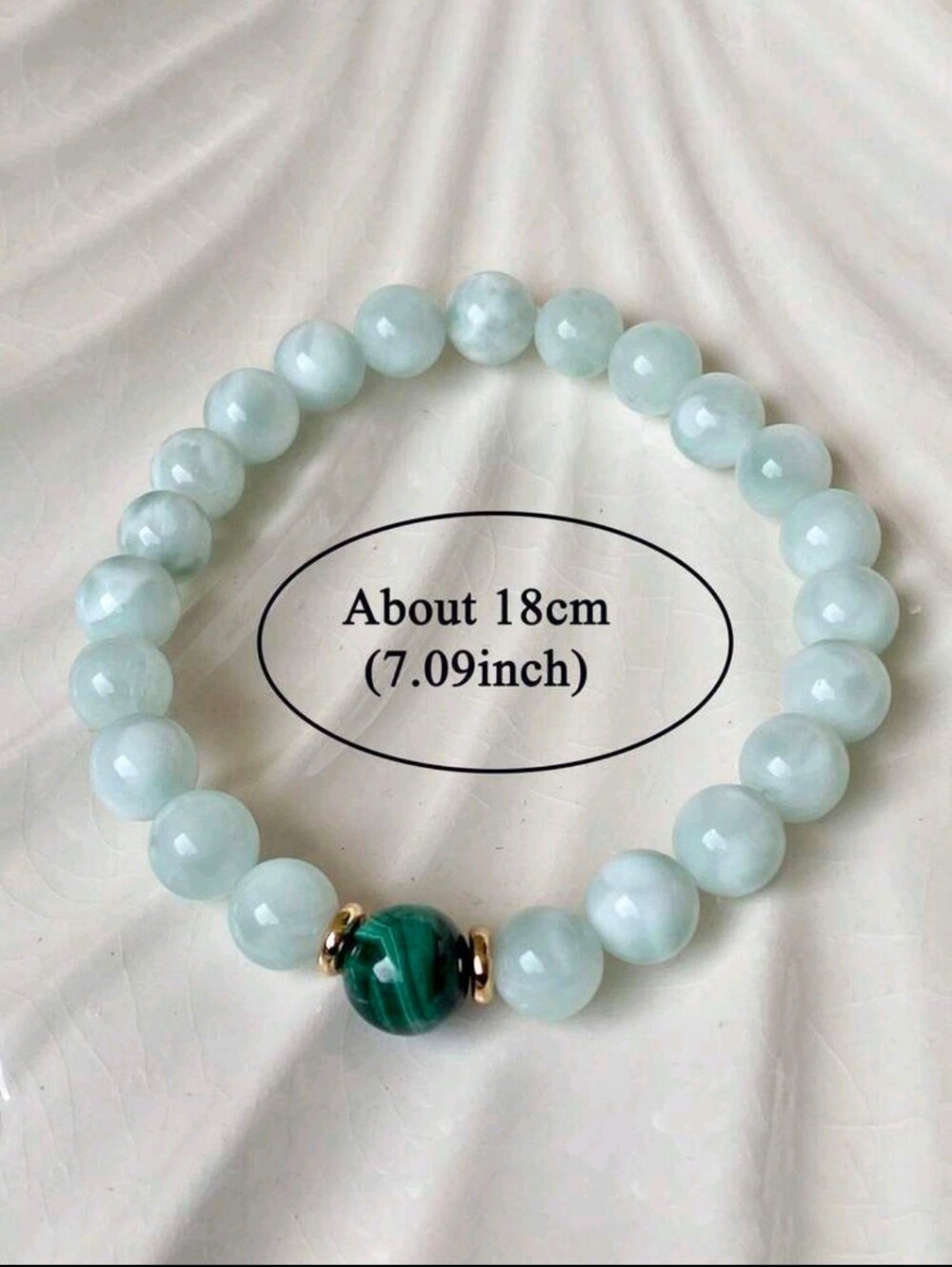 1pc Light Green Jade wealth Bracelet, Jade Bracelet, Meaning, Wealth, Prosperity
